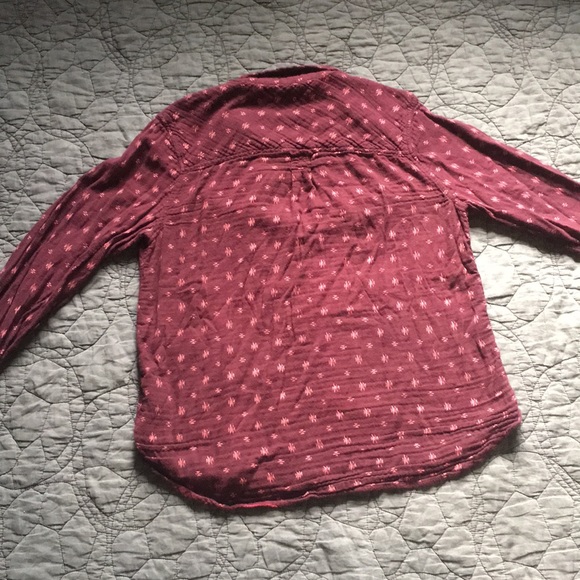 AEO Vintage Boyfriend Button Down size Large - Picture 6 of 7